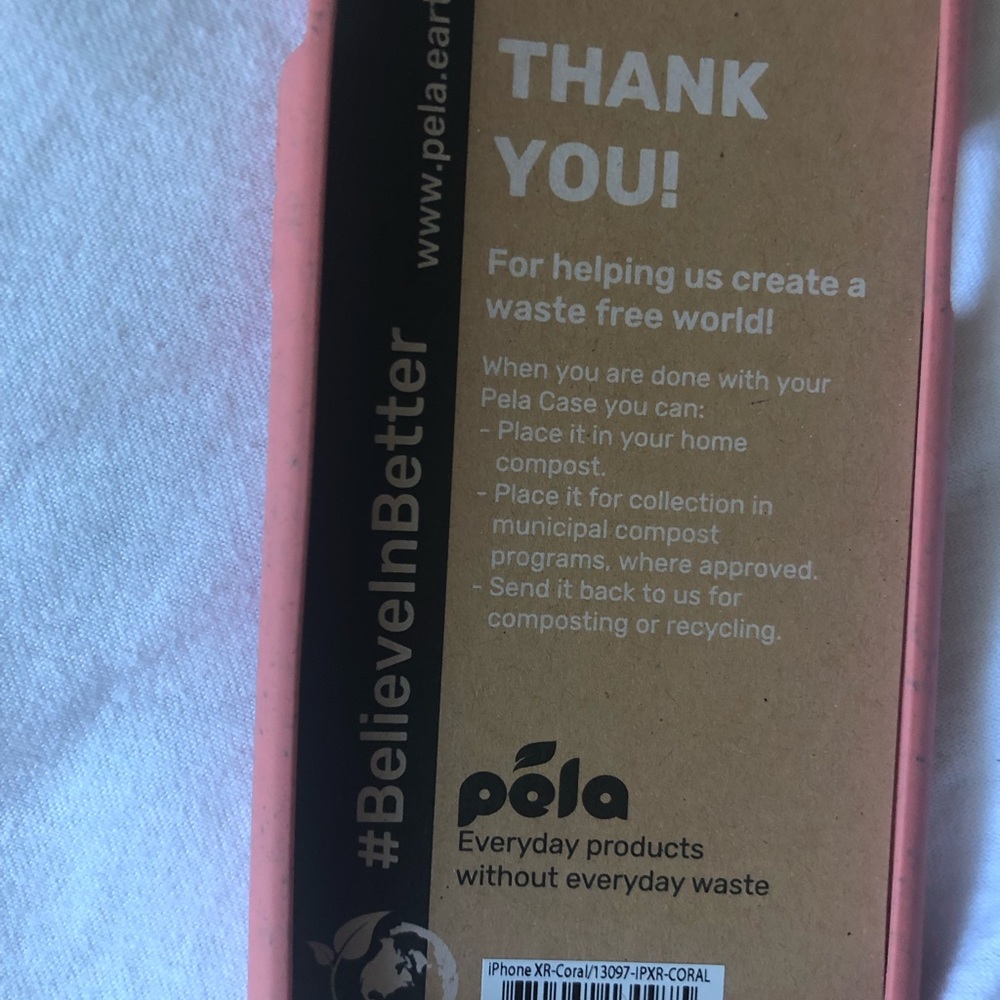 Pela Eco phone cases for iPhone XR